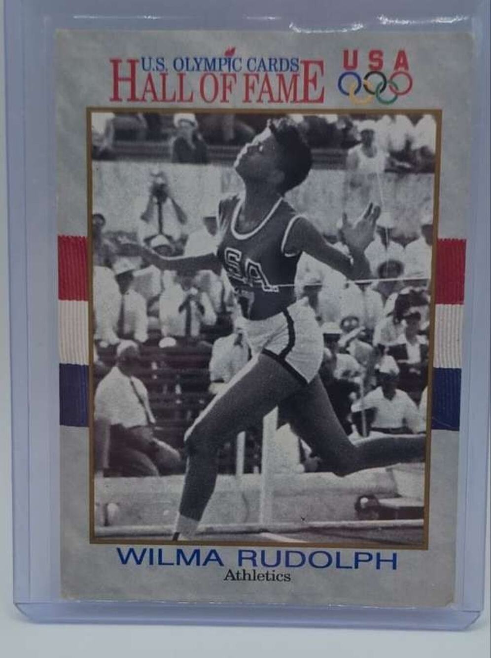 1991 Impel U.S. Olympic Hall of Fame #7 Wilma Rudolph Card